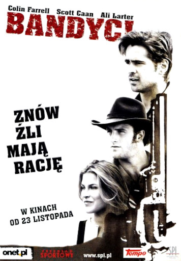 Przód ulotki filmu 'Bandyci'