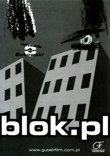 Przód ulotki filmu 'Blok.pl'