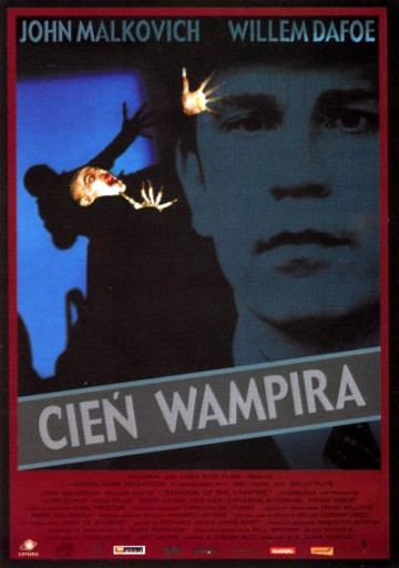 Przód ulotki filmu 'Cień Wampira'