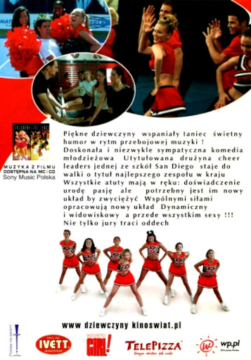 Tył ulotki filmu 'Dziewczyny Z Drużyny'