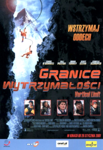 Przód ulotki filmu 'Granice Wytrzymałości'