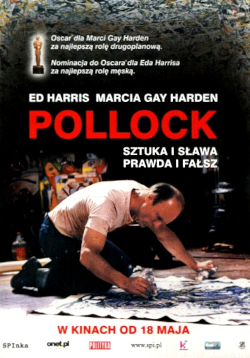 Przód ulotki filmu 'Pollock'