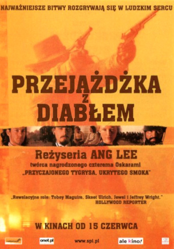 Przód ulotki filmu 'Przejażdżka Z Diabłem'