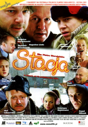 Przód ulotki filmu 'Stacja'