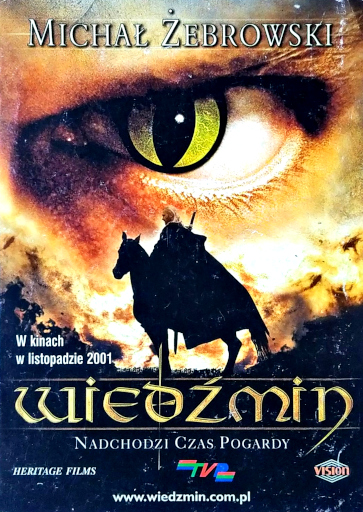 Przód ulotki filmu 'Wiedźmin'