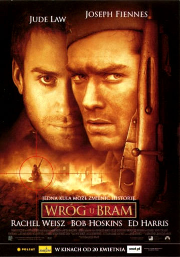 Przód ulotki filmu 'Wróg U Bram'