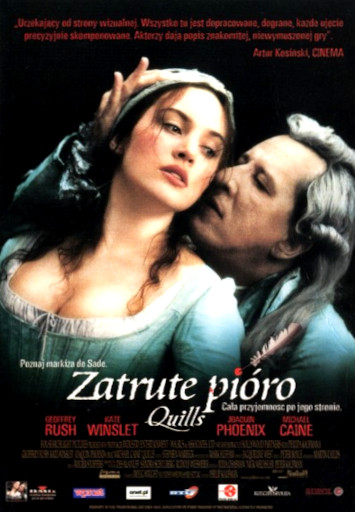 Przód ulotki filmu 'Zatrute Pióro'