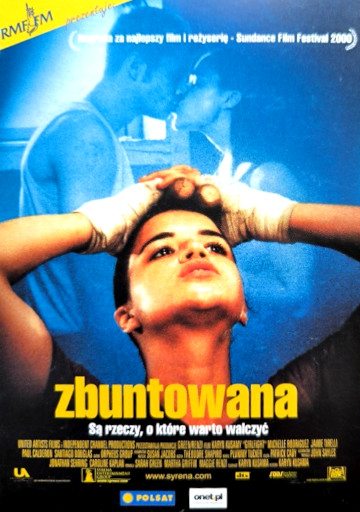 Przód ulotki filmu 'Zbuntowana'