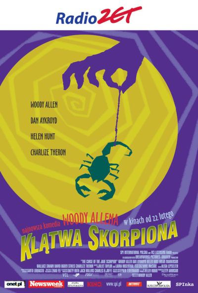 Polski plakat filmu 'Klątwa Skorpiona'