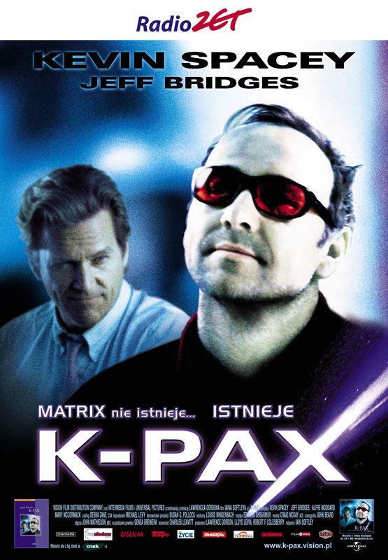 Polski plakat filmu 'K-PAX'