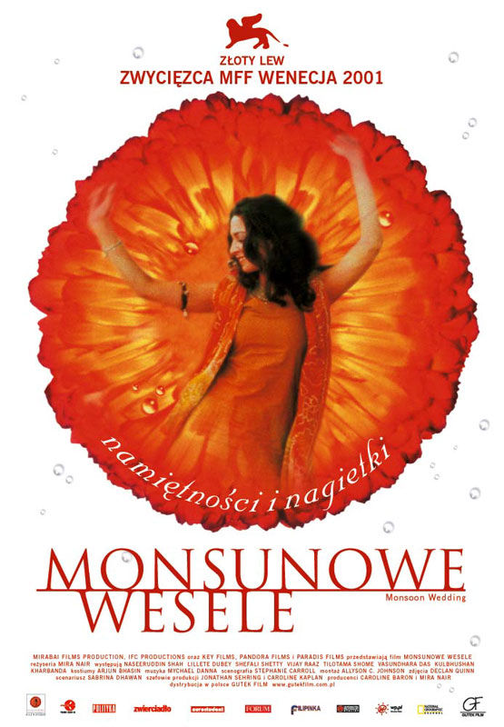 Polski plakat filmu 'Monsunowe Wesele'