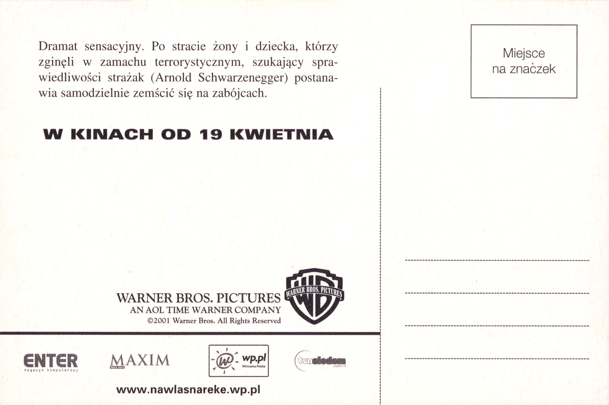 Ulotka filmu ''