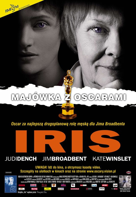 Polski plakat filmu 'Iris'