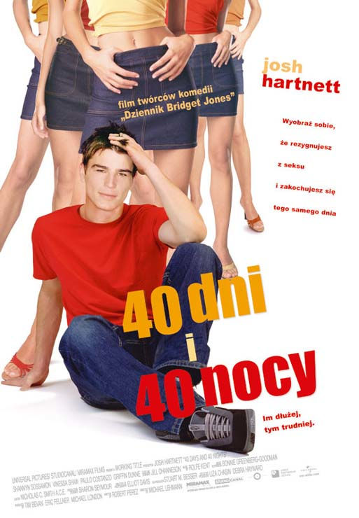 Polski plakat filmu '40 Dni i 40 Nocy'