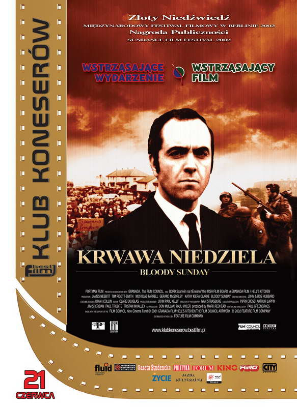 Polski plakat filmu 'Krwawa Niedziela'