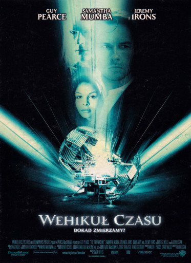 Przód ulotki filmu 'Wehikuł Czasu'