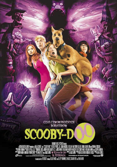 Polski plakat filmu 'Scooby-Doo'