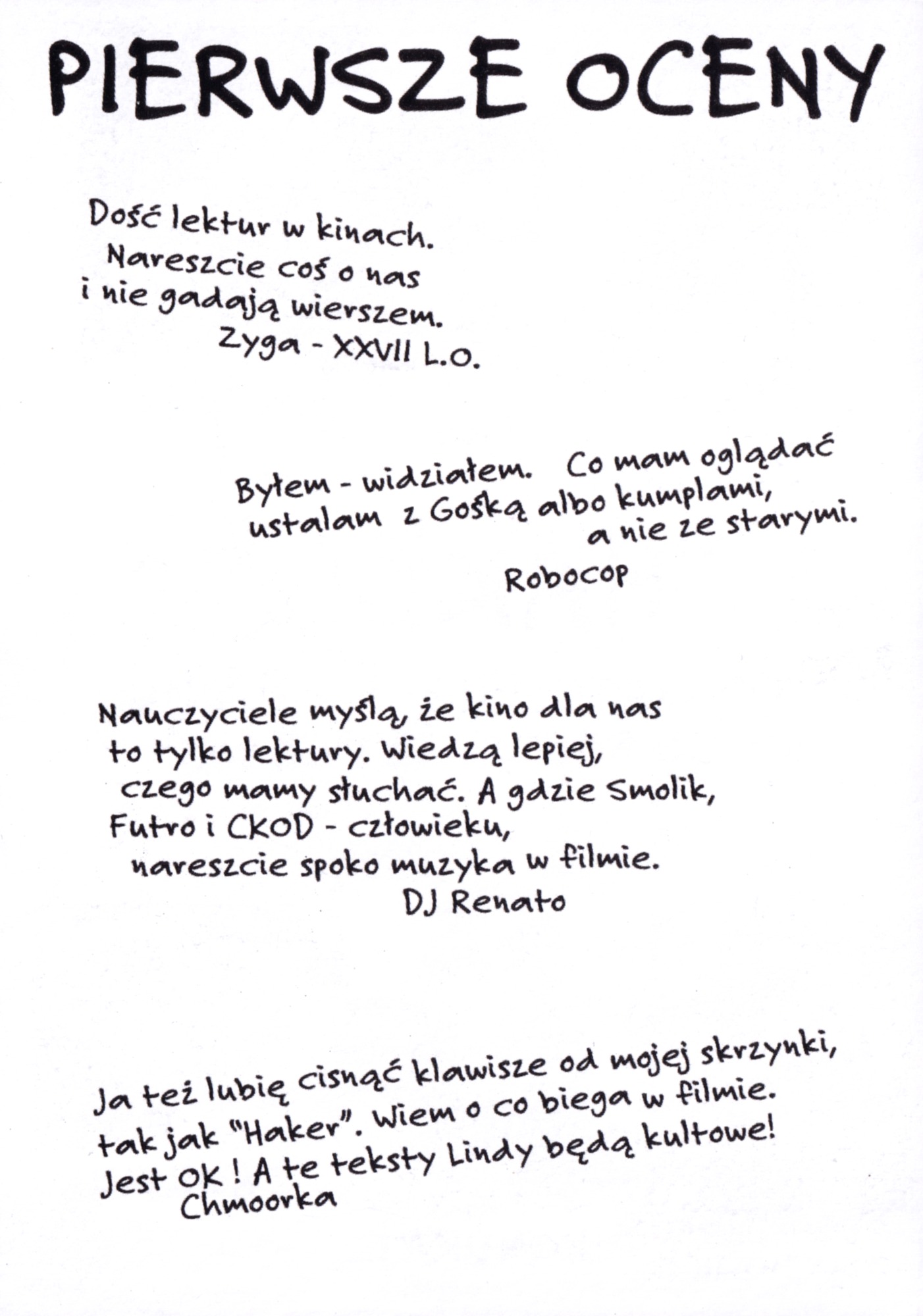 Ulotka filmu ''