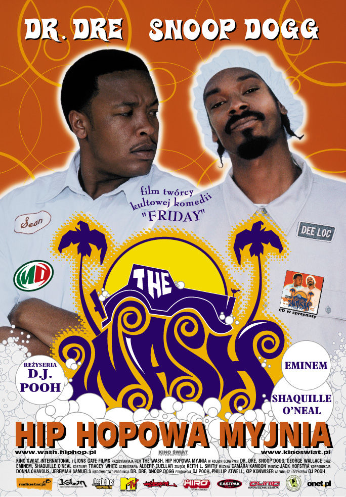 Polski plakat filmu 'The Wash. Hiphopowa Myjnia'