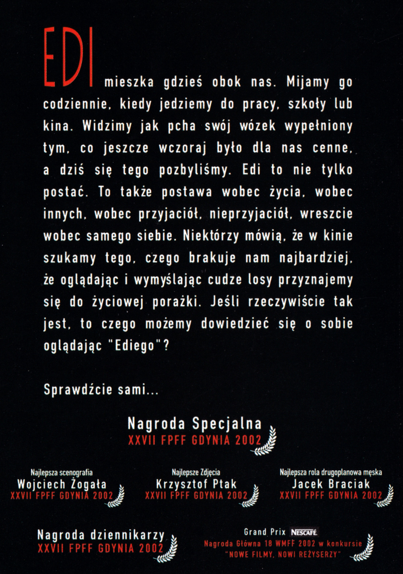 Ulotka filmu ''