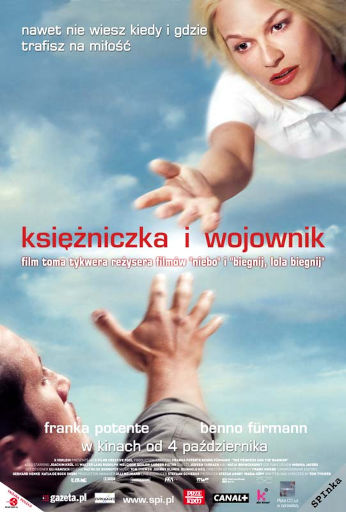 Polski plakat filmu 'Księżniczka i Wojownik'