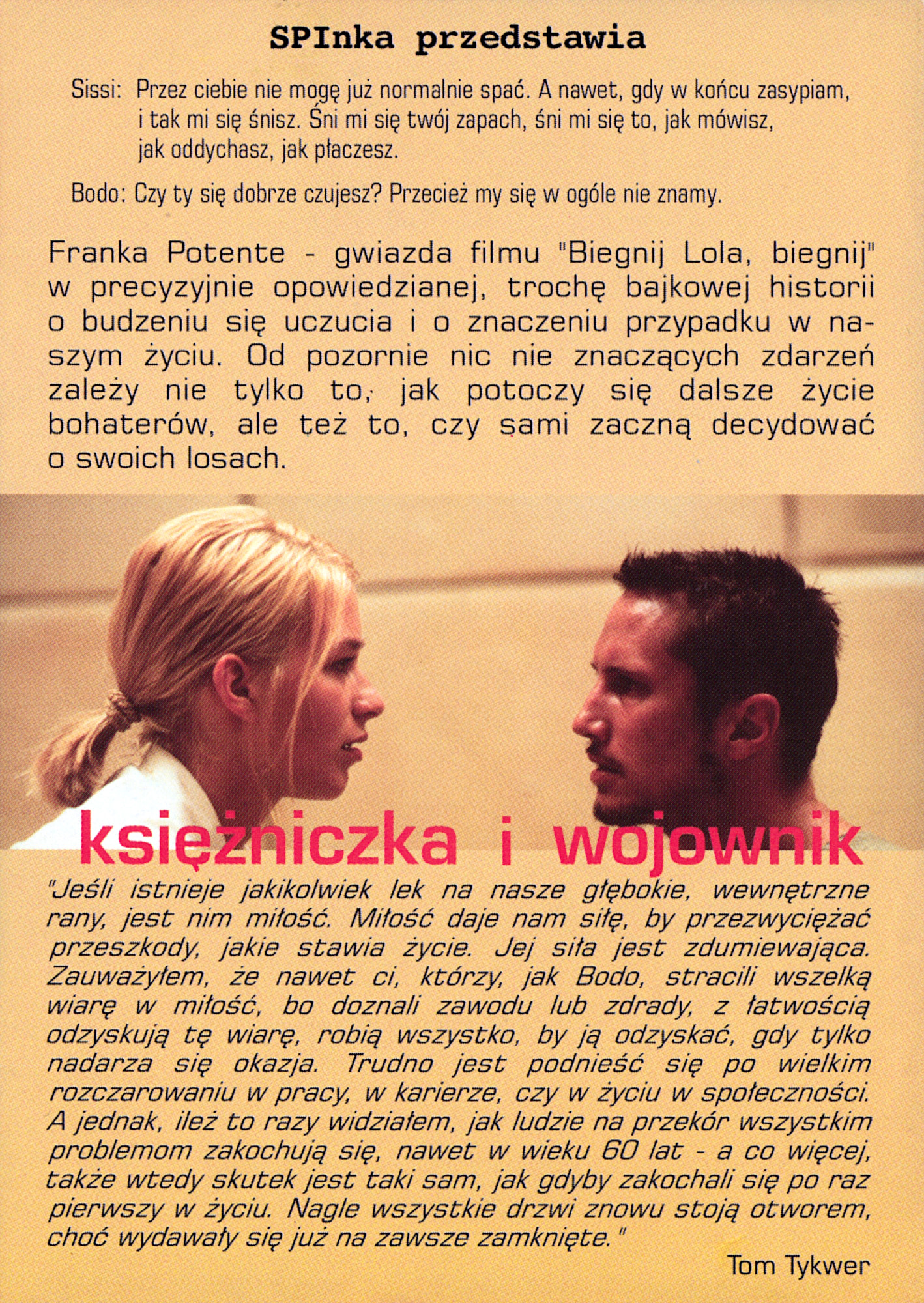 Ulotka filmu ''