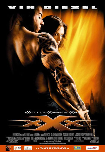 Polski plakat filmu 'xXx'