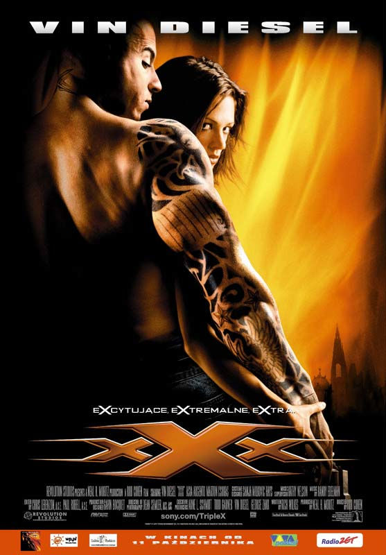 Polski plakat filmu 'xXx'