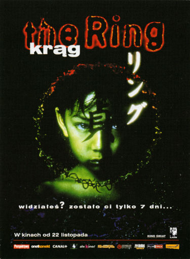 Przód ulotki filmu 'The Ring - Krąg'