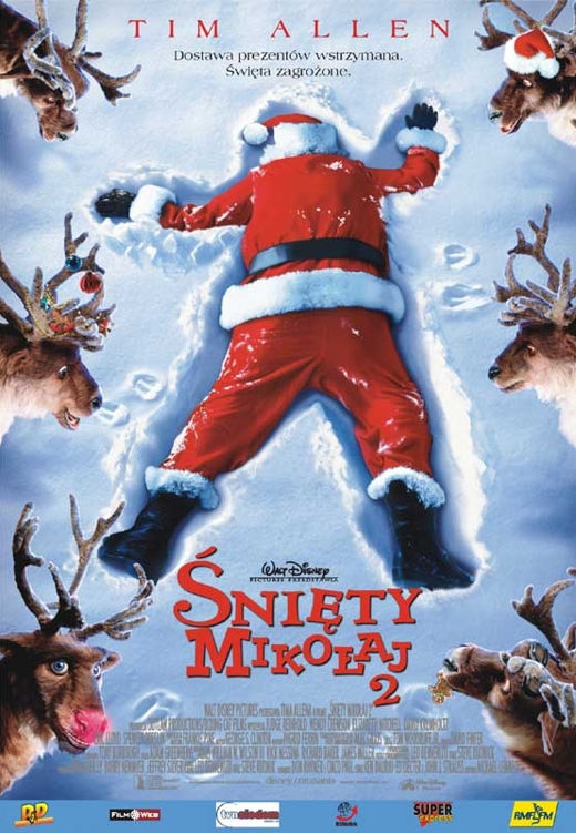 Polski plakat filmu 'Śnięty Mikołaj 2'