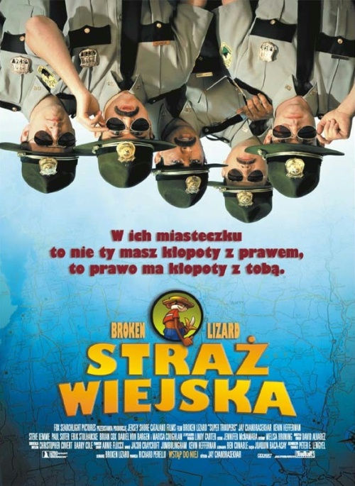 Polski plakat filmu 'Straż Wiejska'
