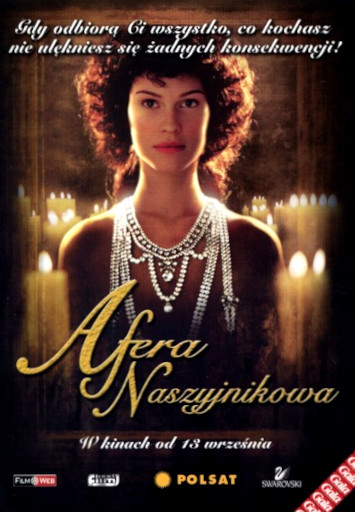 Przód ulotki filmu 'Afera Naszyjnikowa'