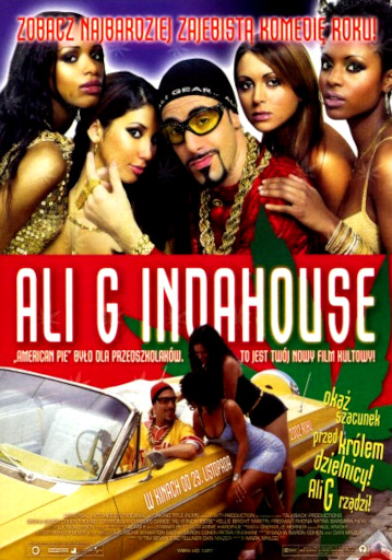 Przód ulotki filmu 'Ali G Indahouse'