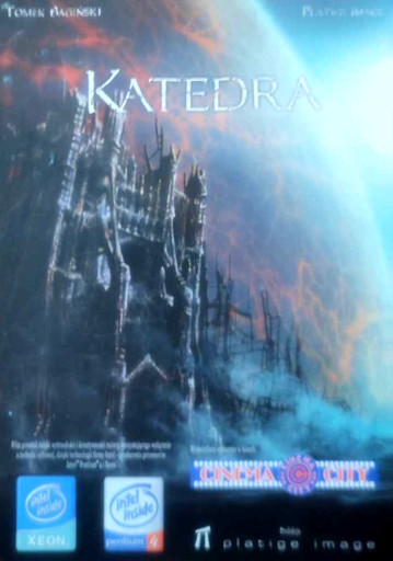 Przód ulotki filmu 'Katedra'