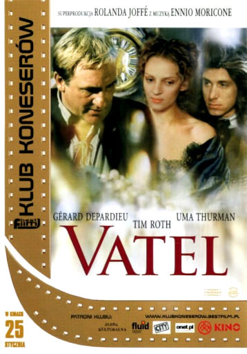Przód ulotki filmu 'Vatel'