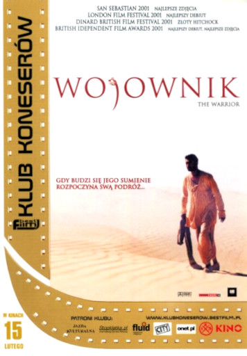 Przód ulotki filmu 'Wojownik'