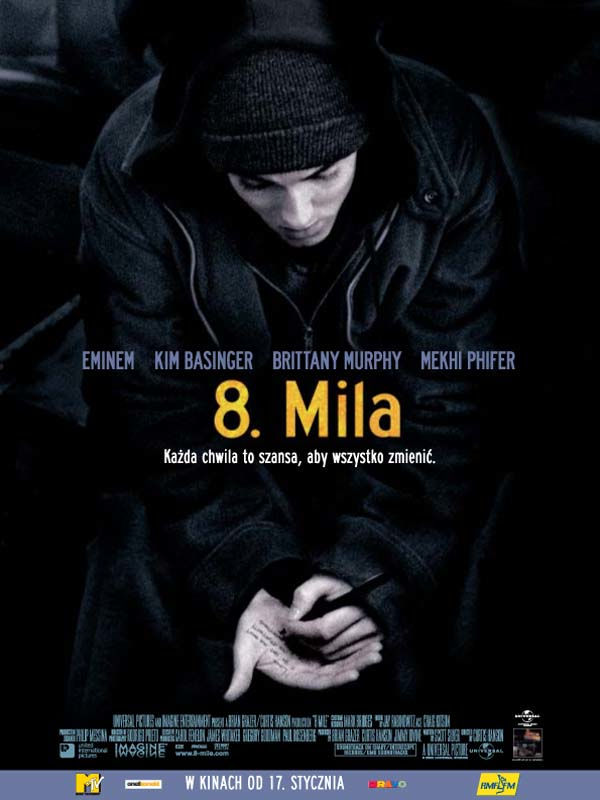 Polski plakat filmu '8 Mila'