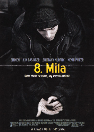 Przód ulotki filmu '8 Mila'