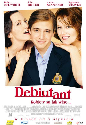 Przód ulotki filmu 'Debiutant'