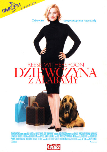 Przód ulotki filmu 'Dziewczyna Z Alabamy'