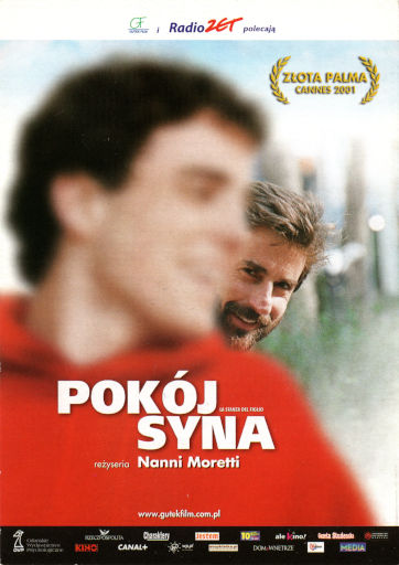 Przód ulotki filmu 'Pokój Syna'