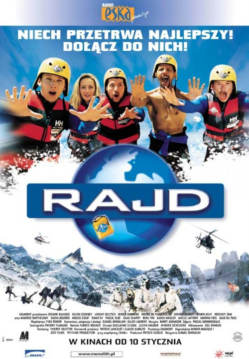 Polski plakat filmu 'Rajd'
