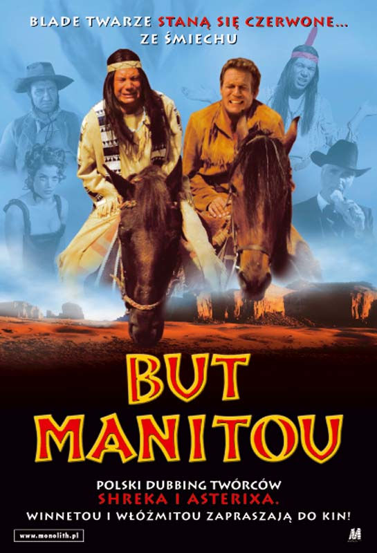 Polski plakat filmu 'But Manitou'