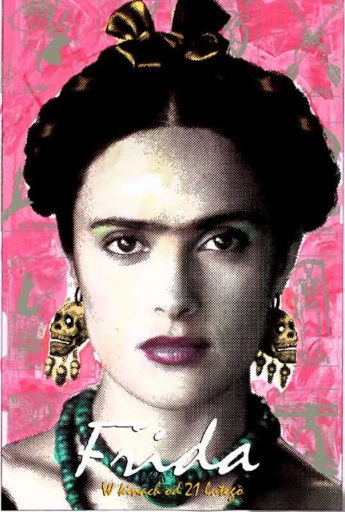 Polski plakat filmu 'Frida'