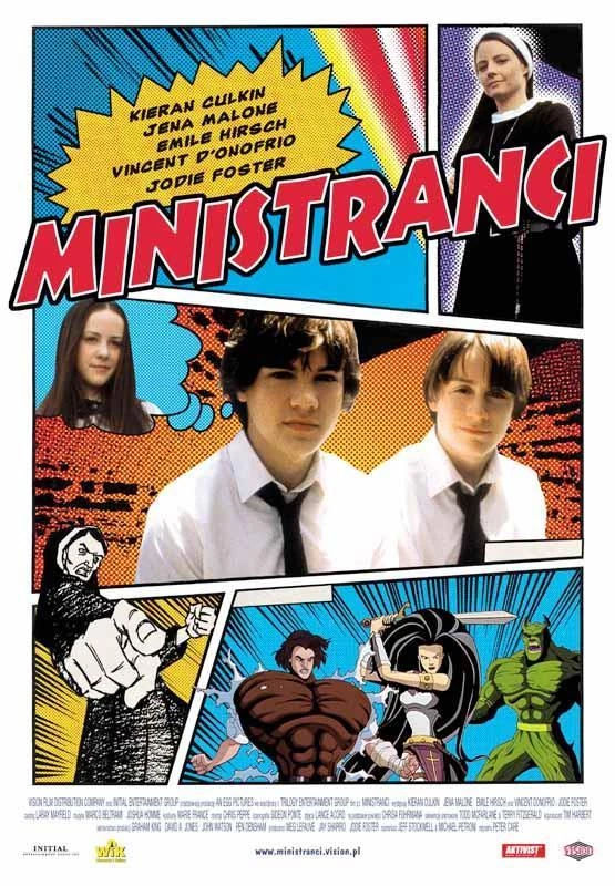 Polski plakat filmu 'Ministranci'