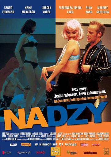 Polski plakat filmu 'Nadzy'