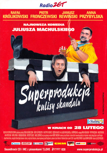 Przód ulotki filmu 'Superprodukcja'