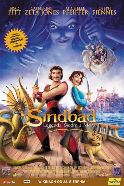 Polski plakat filmu 'Sindbad: Legenda Siedmiu Mórz'