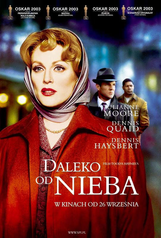 Polski plakat filmu 'Daleko Od Nieba'