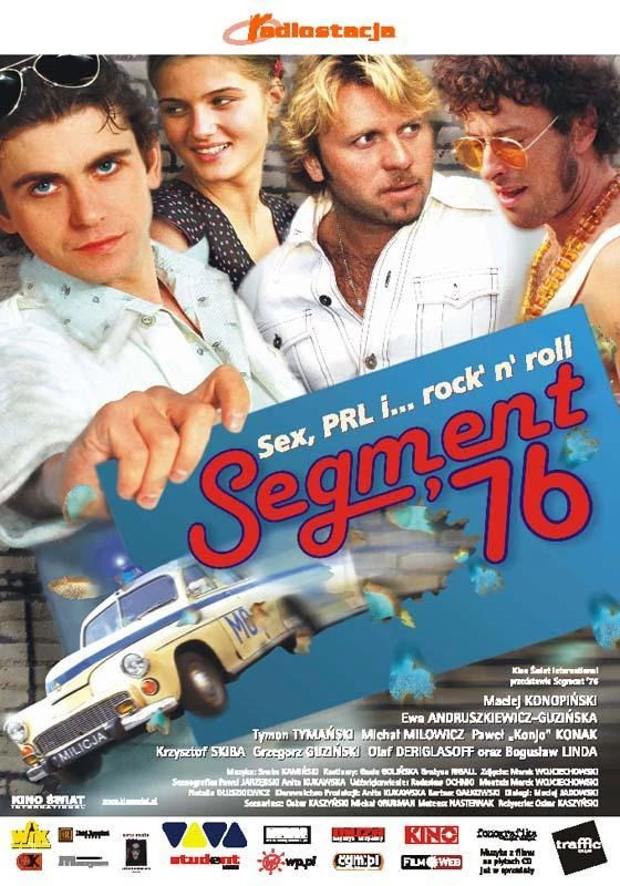 Polski plakat filmu 'Segment \'76'